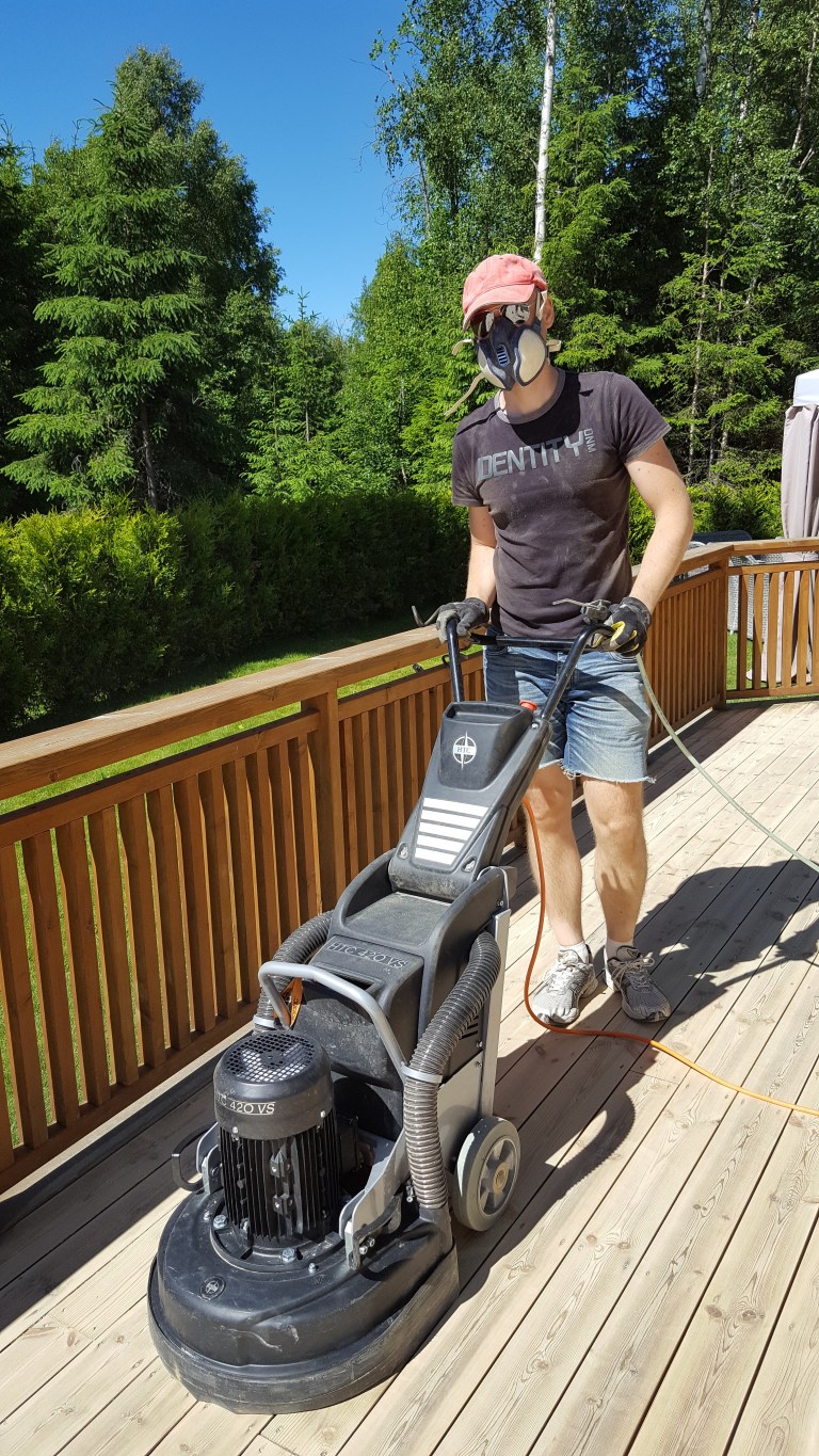 Magne sliper terrasse